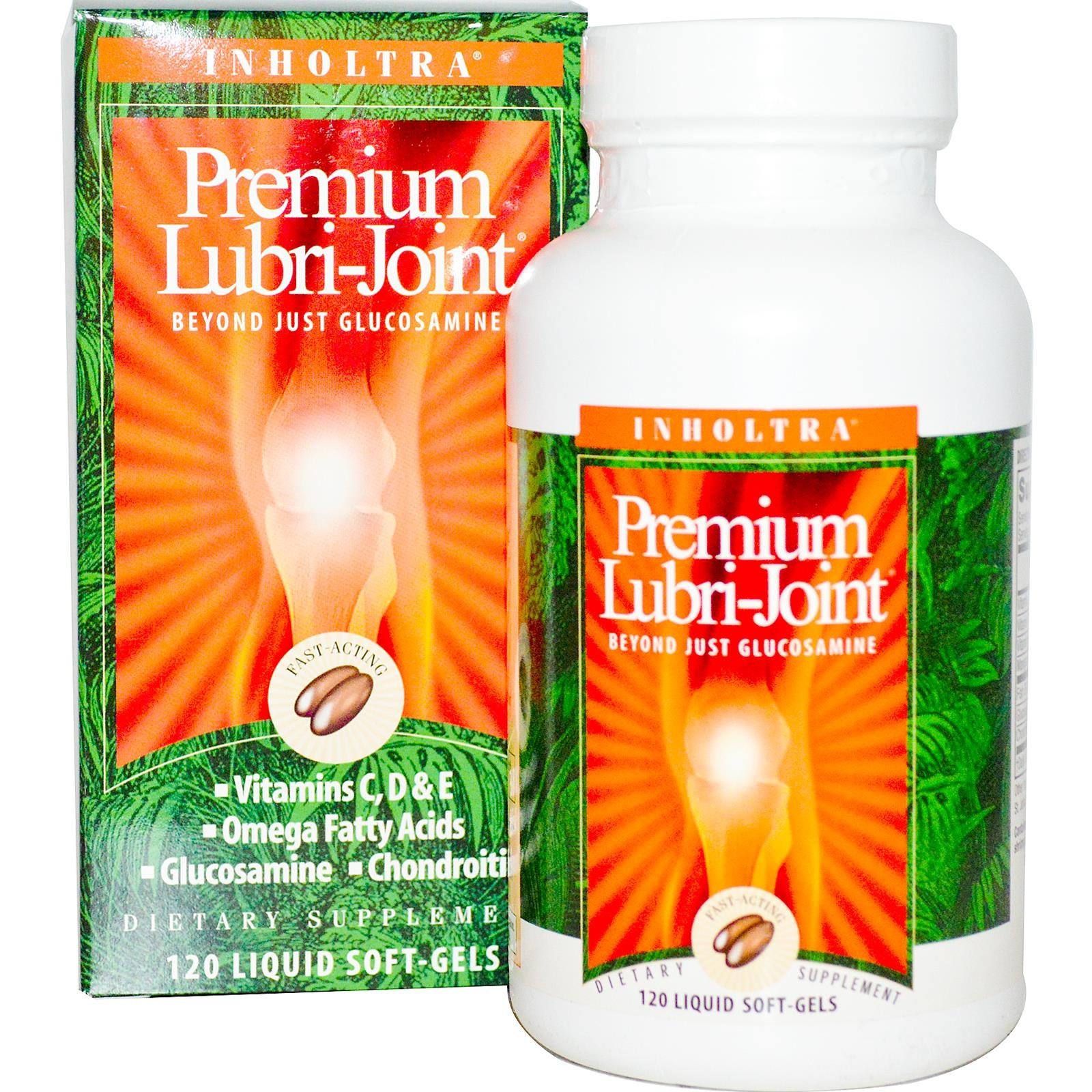 Inholtra Premium Lubri-Joint - 120 Gelatin Capsules