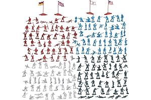 200-Piece Plastic Army Men: The Ultimate Playset for Young Warriors