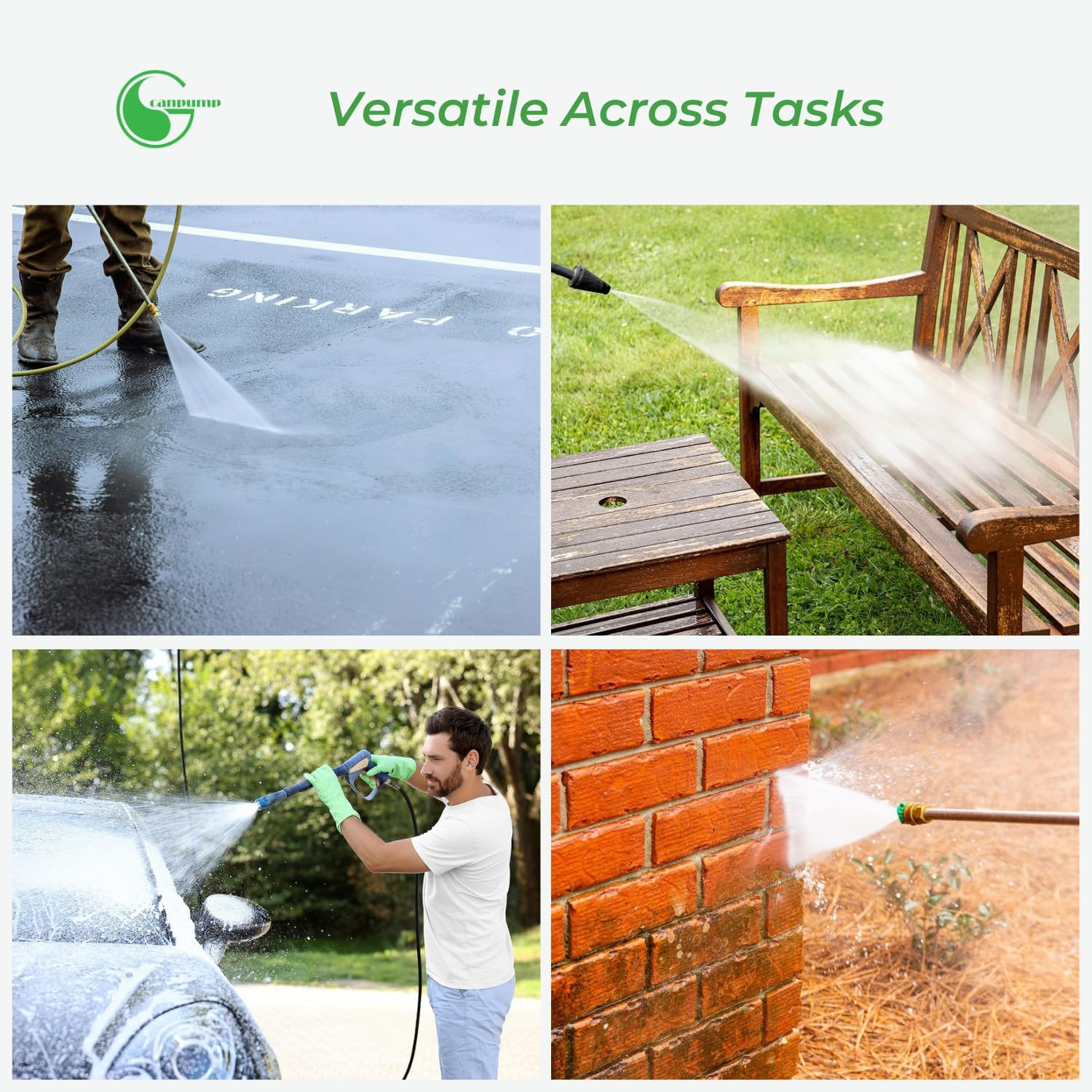 Versatile Pressure Washing Tasks