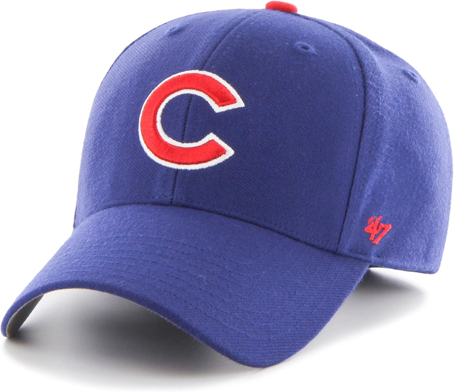 47 unisex-adult Mlb Chicago Cubs '47 Brand Juke Mvp Adjustable Hat, Royal, One Size
