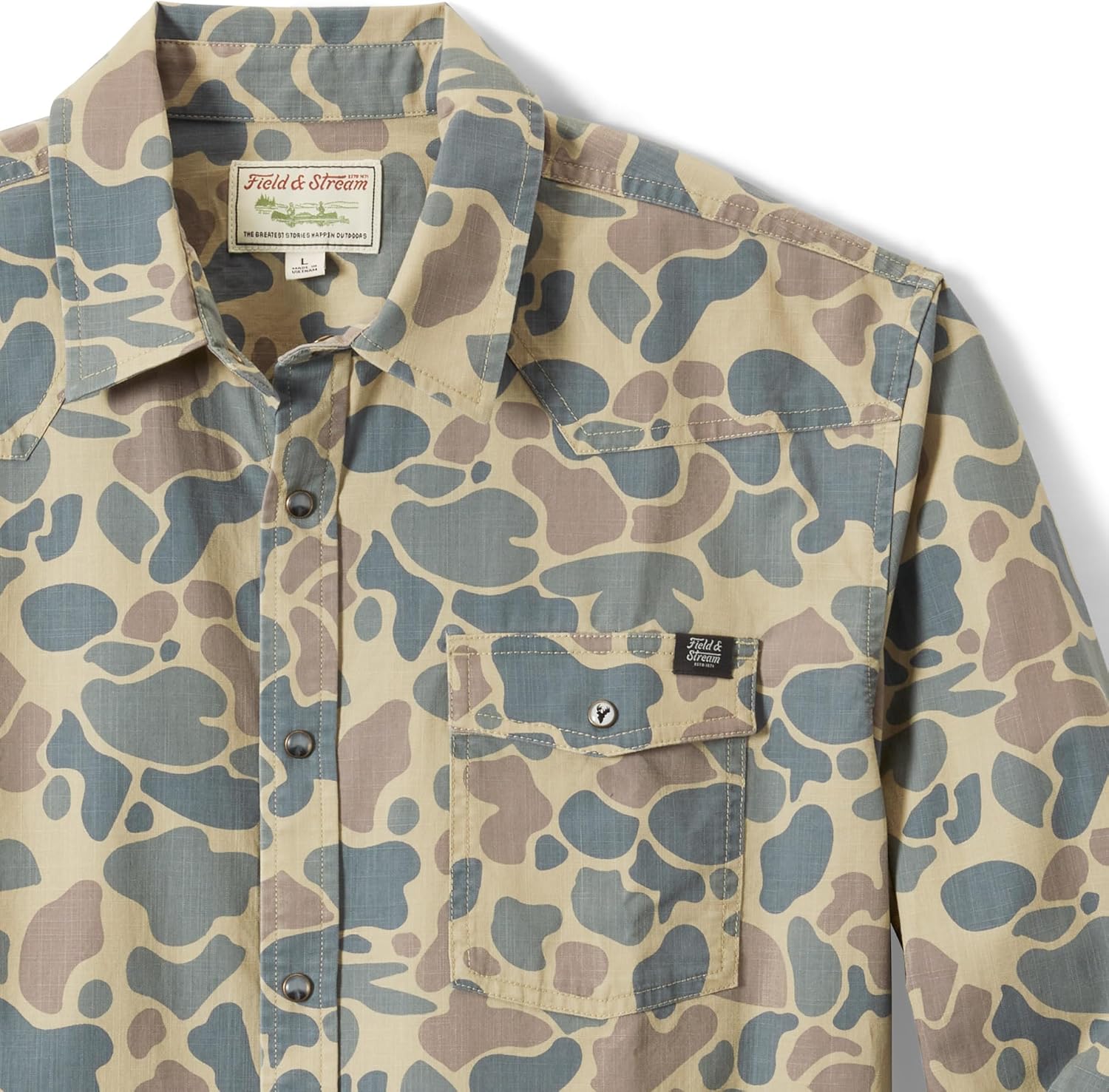 Field & Stream Mens Covey Back Long Sleeve Casual Shirt - Image 5