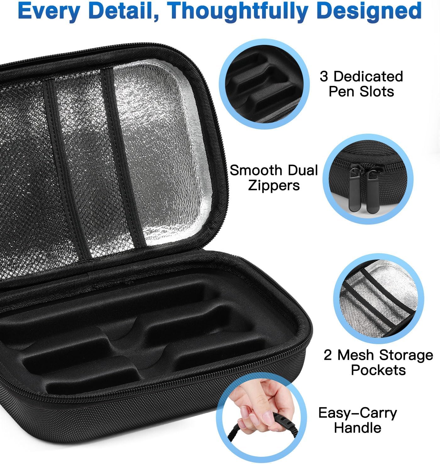 Glucoracy Insulin Cooler Travel Case Compatible with Mounjaro Zepbound Pens image 3