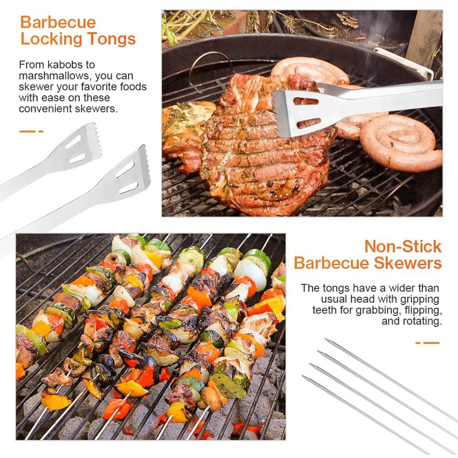 Amazon.co.jp: バーベキューツールセット BBQ 調理器具 20点セット
