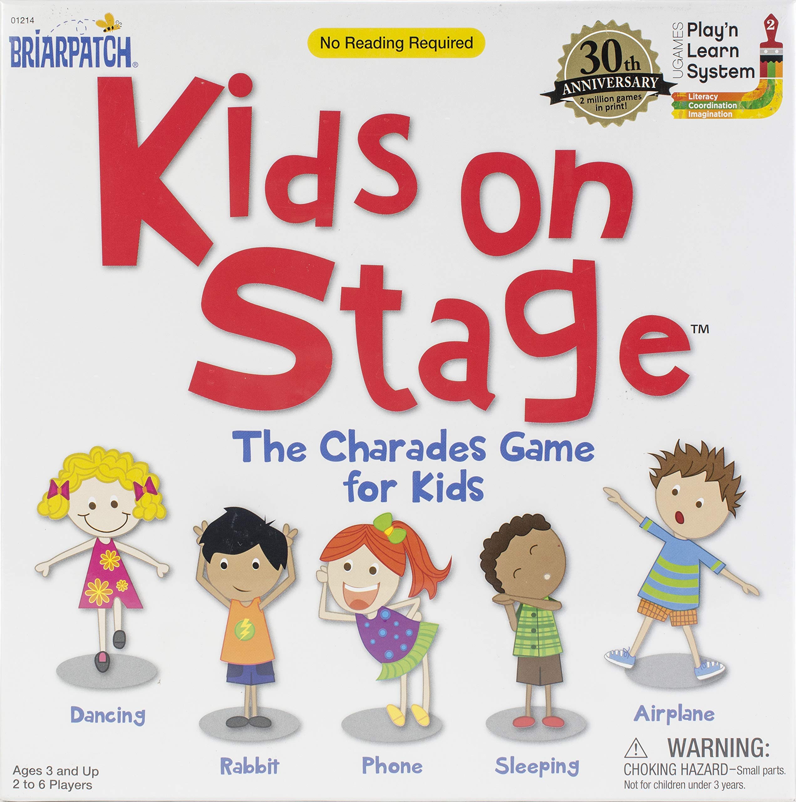 Amazon Com University Games Kids On Stage Charades Game Toys Games