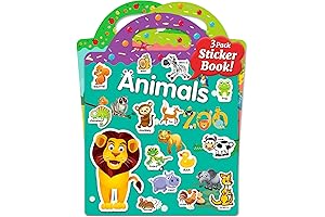 Benresive Toddler Interactive Sticker Books