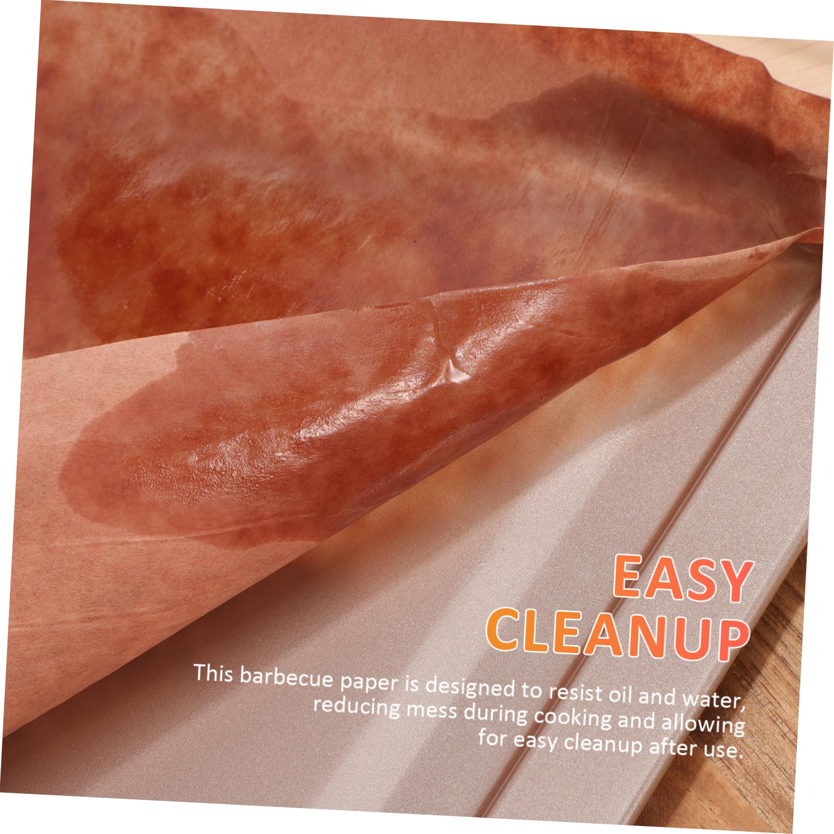 Papel De Carnicero Kraft Gramos Papel Pergamino Antiadherente Para Barbacoa y Envasado De Carne Para Cocinar Hornos y Ahumar