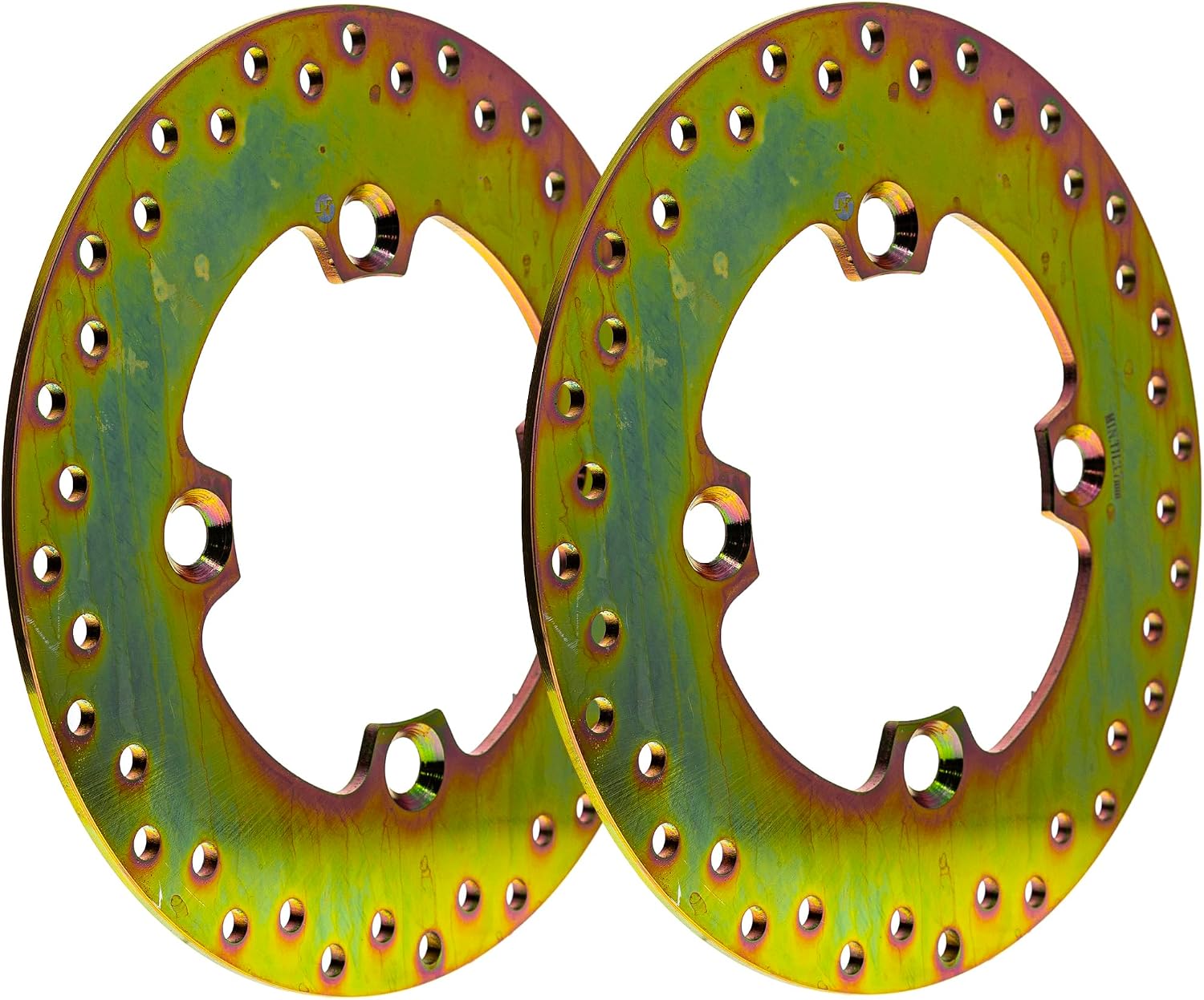 NICHE Front Left Right Brake Rotor for Polaris Ranger XP 1000 Crew Kinetic 5269708 2 Pack