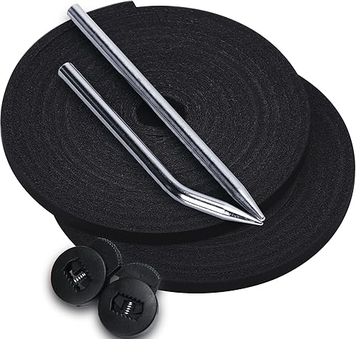 AliBall Cordón de guante de béisbol, 2 piezas de encaje de piel de vaca auténtica de 79 pulgadas, kit de reparación rápida perfecta para guantes de