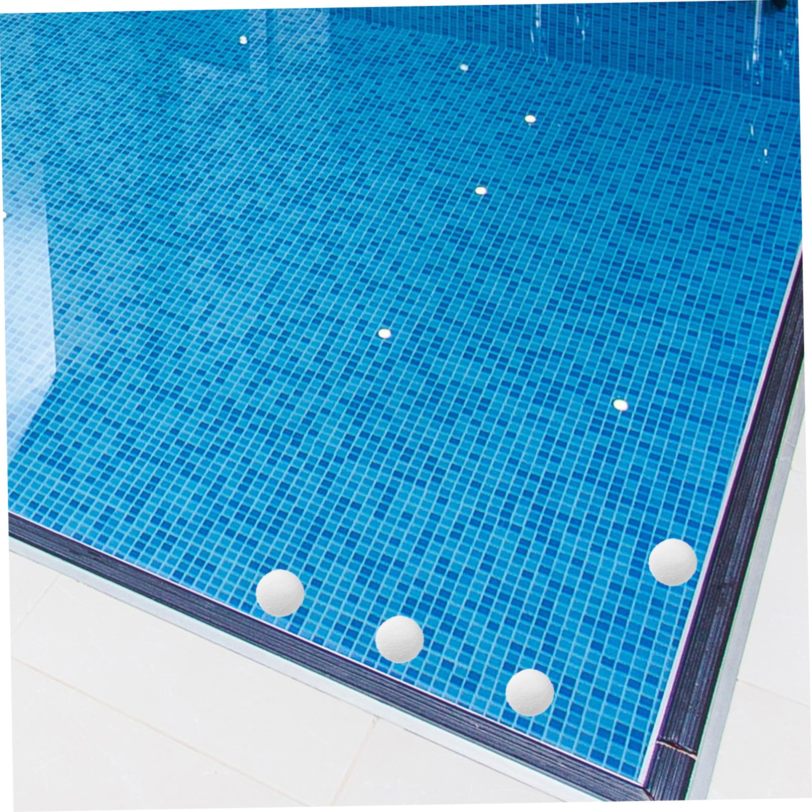 Toyvian 5 Ensembles Éponge Absorbante D'Huile pour Piscine Boules De Nettoyage Éponge D'Élimination D'Huile Filtre D'Aquarium Filtre en Fibre Boules 4 pièces * 5