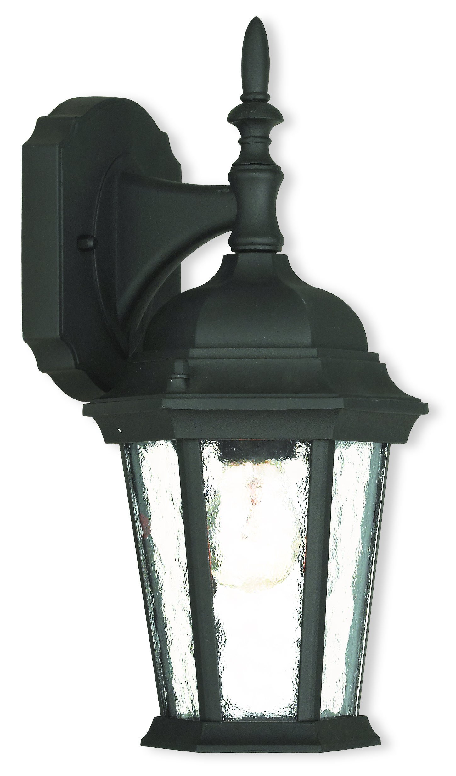 Endon Hamden 1 Light Modern Outdoor Wall Lantern Textured Black Endon Hamden 1 Light Modern Outdoor Wall Lantern Textured Black