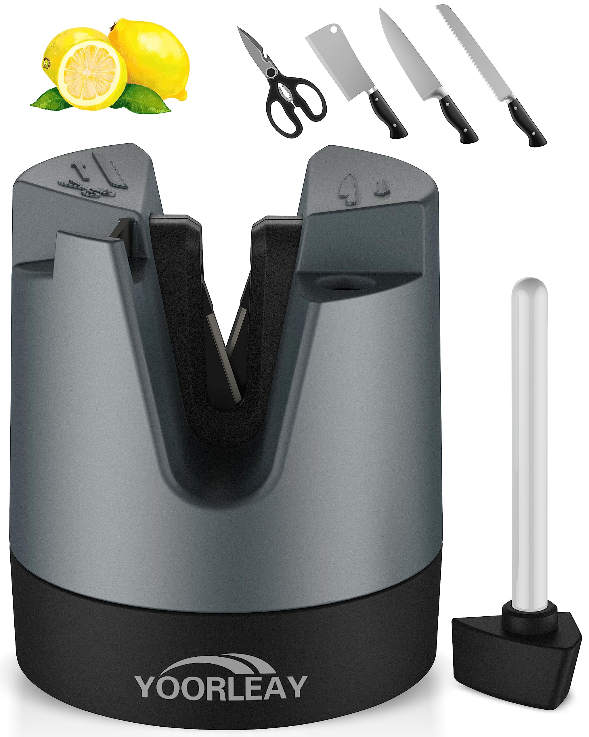 Knife Sharpeners AutoAdjusting Angle Knife Sharpeners, Small Manual