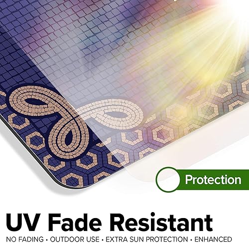 Miniatura 1086 de My Sign Center - Letrero personalizado, 11 colores de fuente, 13 estilos de fuente, 4 opciones de agujero, 22 tamaños, 8 x 32 pulgadas, sin óxido,