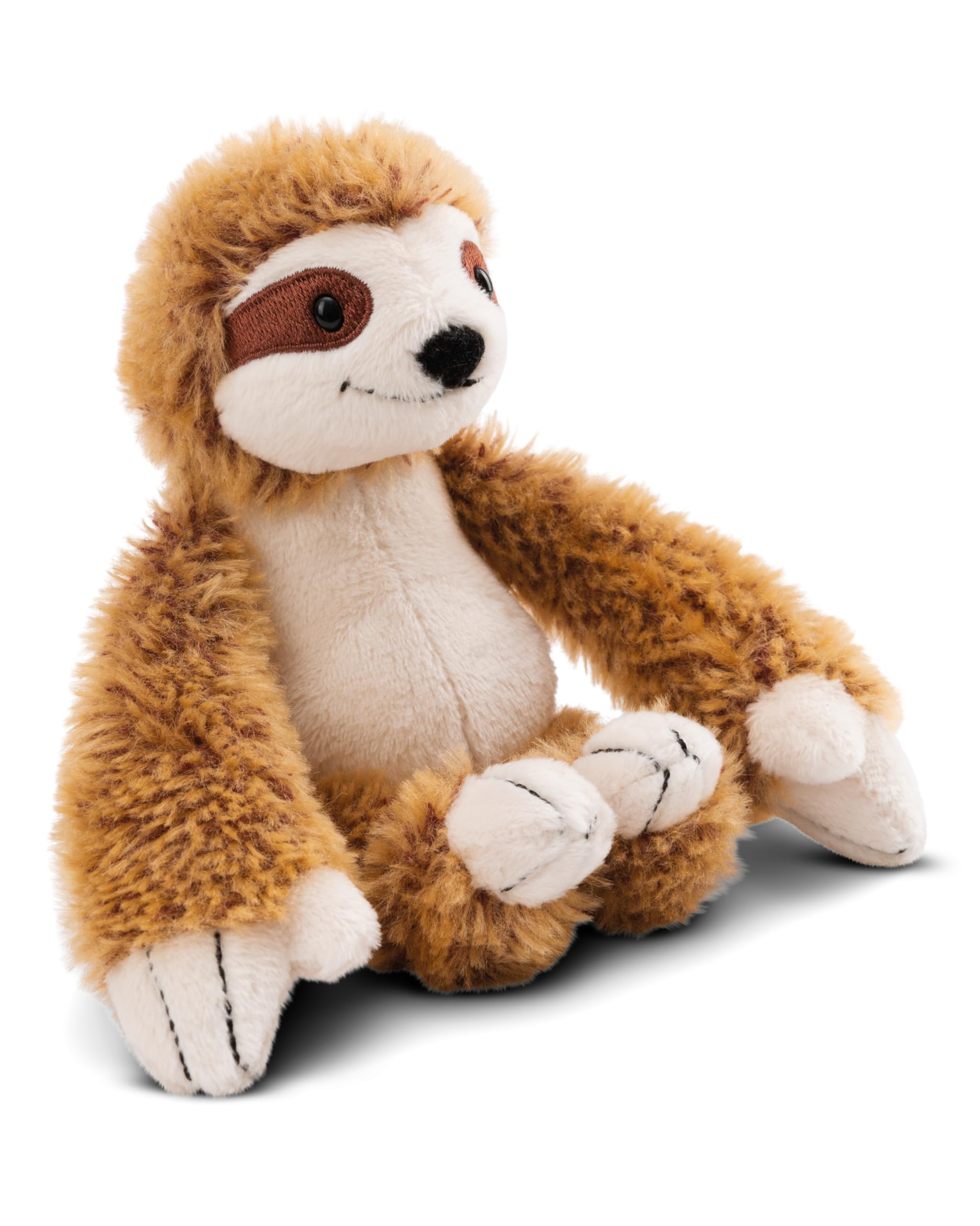NICI cuddly toy sloth Slobby 15cm brown - Cuddly cute plush to snuggle and play with, for children & adults, great gift idea - 61212