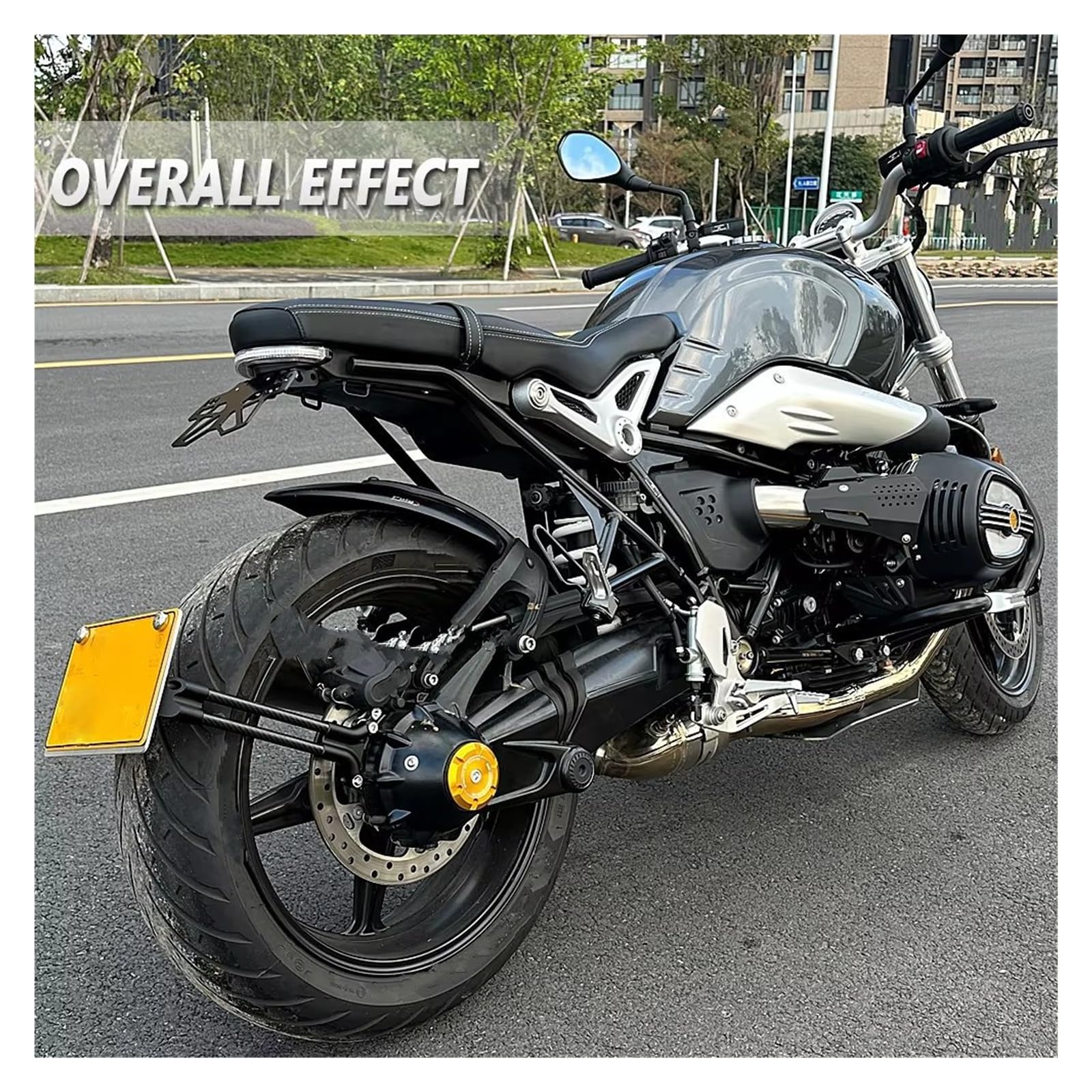 Cornice Targa Moto Staffa Registrazione Portatarga Per BMW Per R9T Per RNINET Per Urban GS Per Scramble Racer