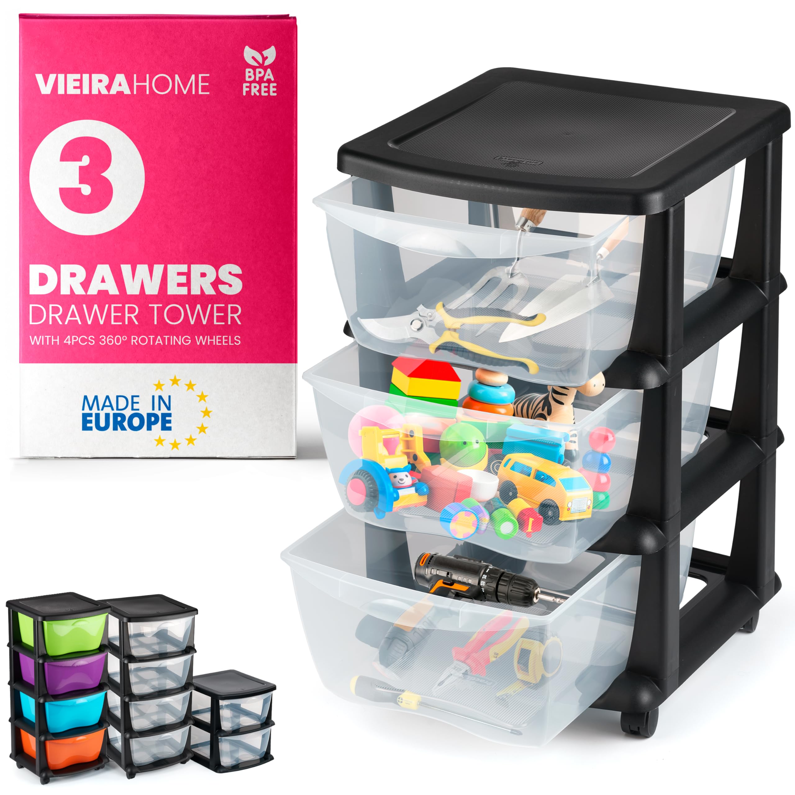 Almacenaje Juguetes Mueble Almacenaje Plastico Torre Cajonera