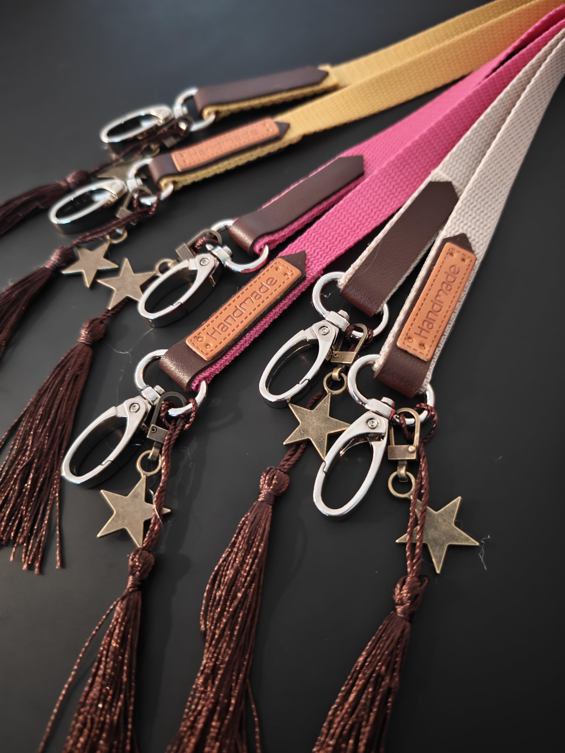 Generisch Hobby Horse Zügel, hobbyhorsing Zubehör, mit Glitzer, hochwertige Karabiner, für Steckenpferde, Stockpferd, Spielpferde, Schauckelpferde