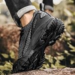 Ulogu Non-dérapant Waterproof Chaussures résistant à l'huile Glisse sur le travail Mocassins . Chef Infirmière Jardin Service alimentaire Restaurant Cuisine légère Confort Marche Sneakers pour homme