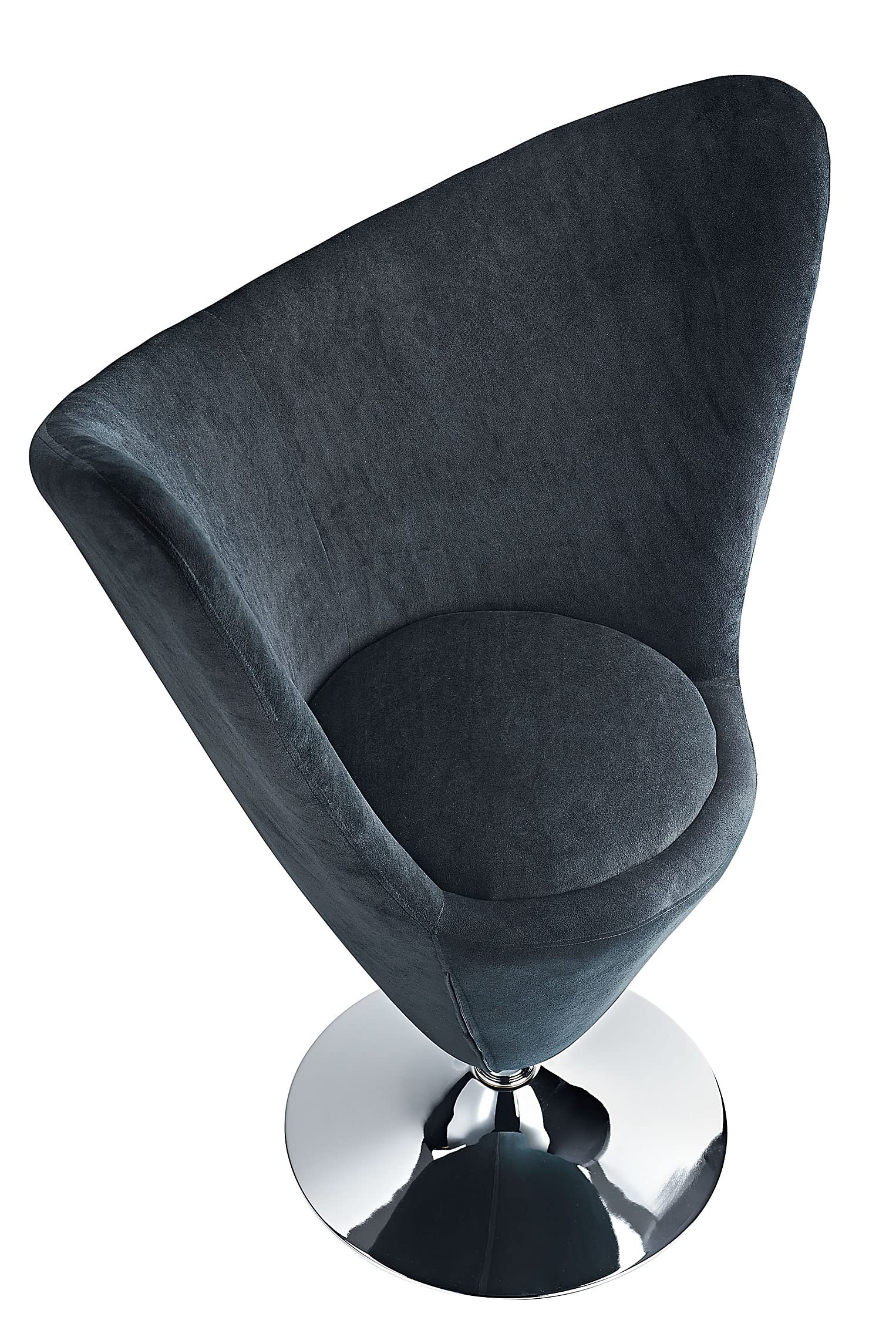 Bar Stools UK Lexus Funky krzesło obrotowe, czarne