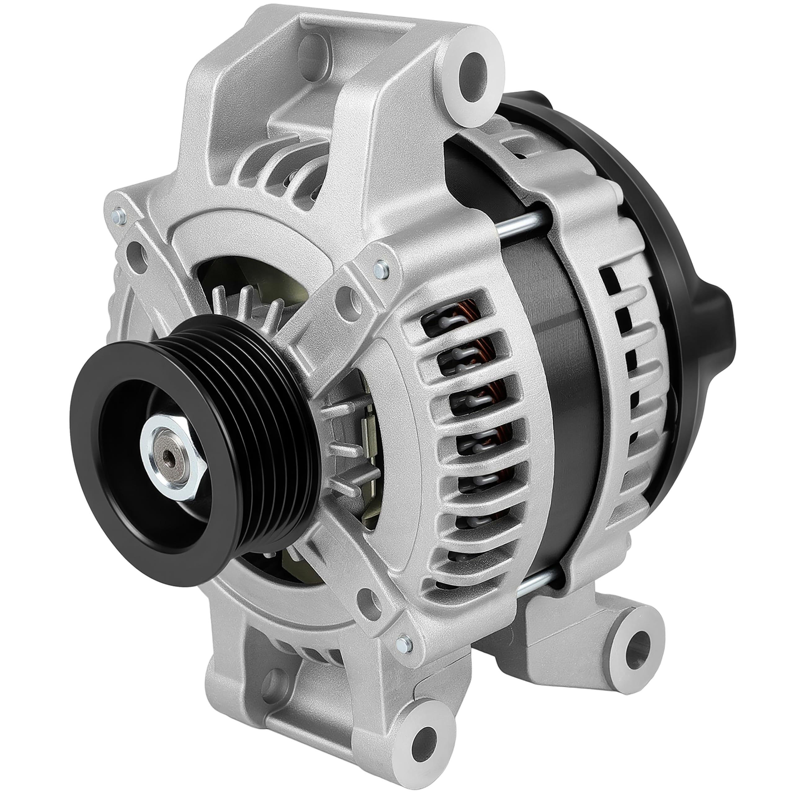 Photo 1 of NON-FUNCTIONAL, PARTS ONLY-----------SCITOO High Output Alternator Fits for Dodge Avenger 2008-2010, for Chrysler for Sebring 2007-2010 - 2.7L 12V 136Amp CW 6-Groove Pulley New, OEM Replacement 11285 421000-0380
