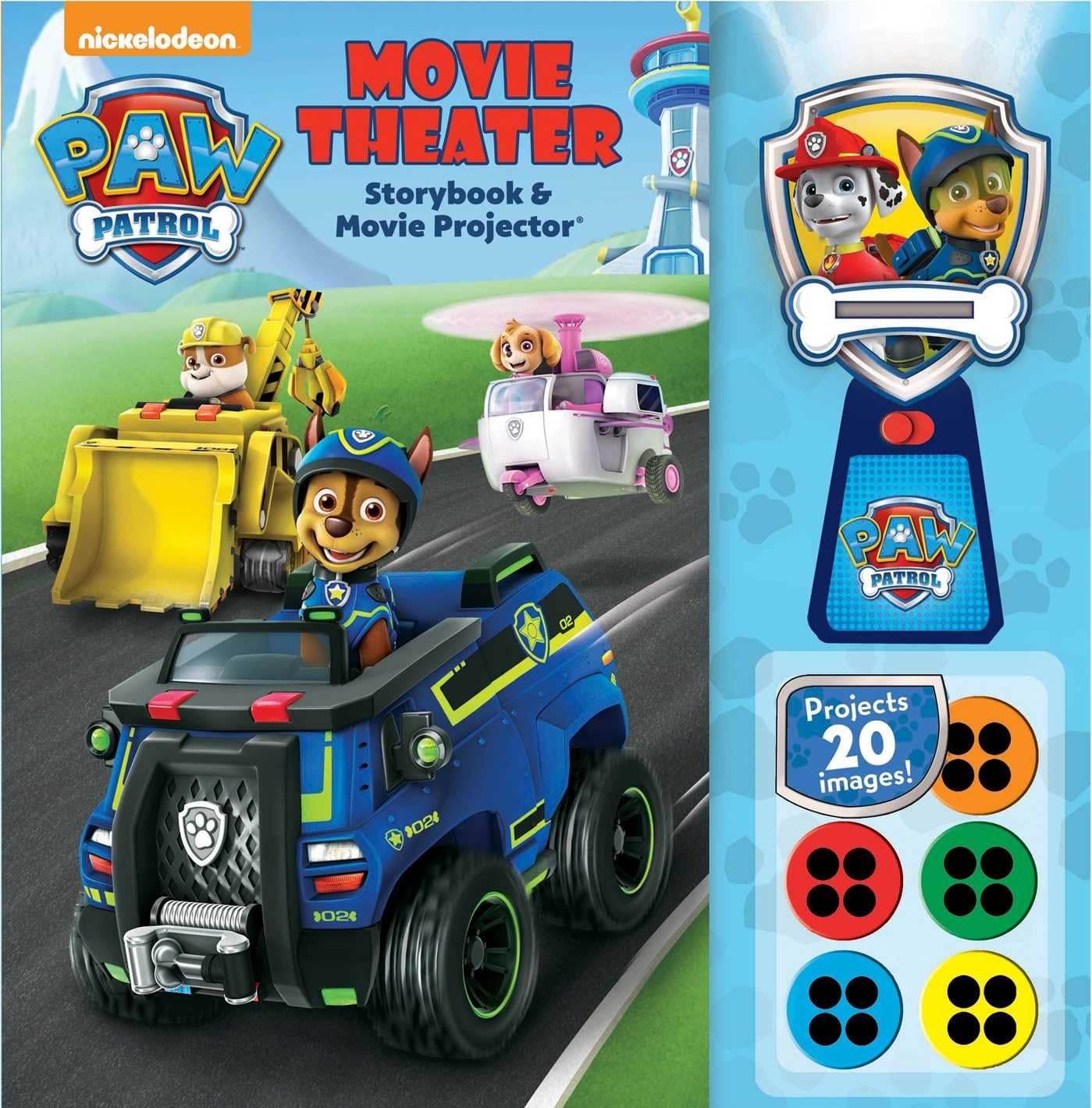 Paw Patrol: Movie Theater Storybook & Movie Projector Hardcover – 14 June 2016