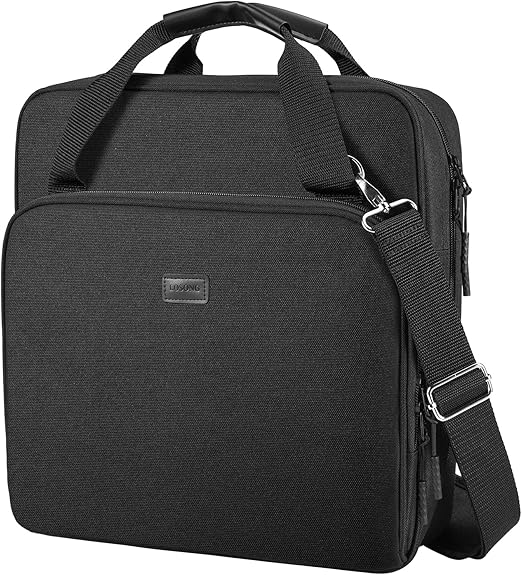 Losong 3 Ring Zipper Binder 2 Inch with Shoulder Strap 500