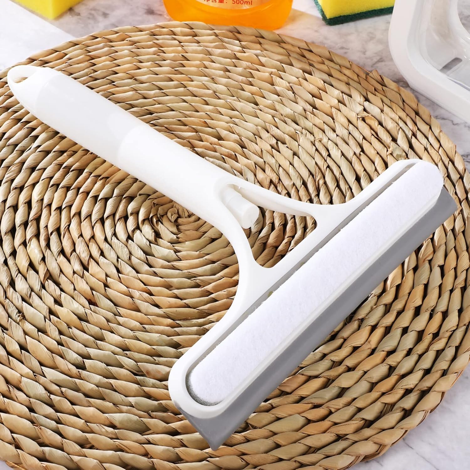 Homevilla Window Glass Spray Wiper Brush for Home Window Cleaner Multifunctional Double-Sided Window Cleaner Brush & Wiper Sprayer Window Mirror Glass Cleaning Wiper for Bathroom,Office, car (B0D9DDQ824) Amazon Price History, Amazon Price Tracker