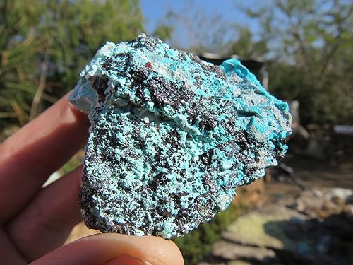 Miniatura 6 de Auténtico espectáculo africano de muestras de rocas, minerales y cristales (Shattuckite)