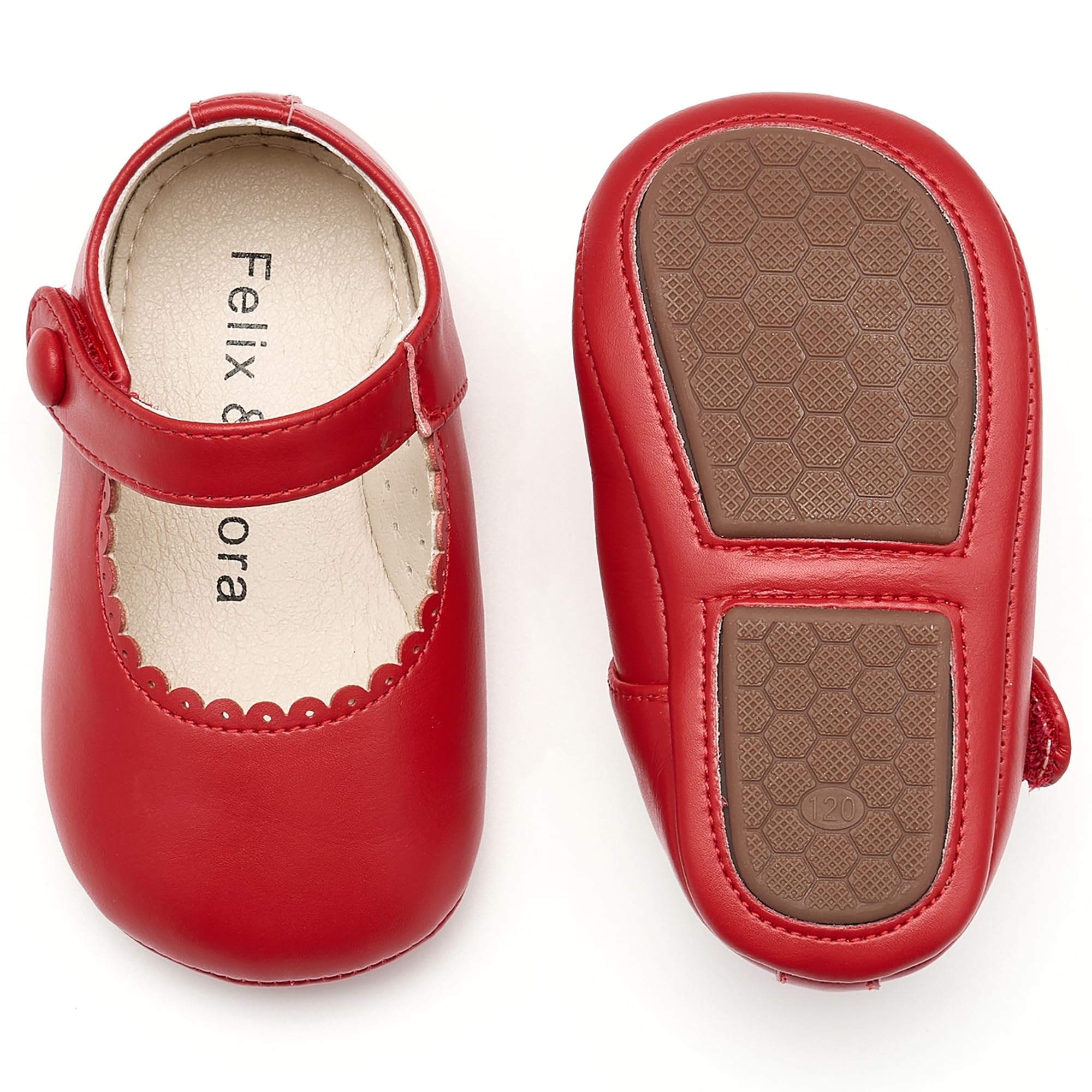 Soft Sole Baby Dress Shoes - Infant Baby Walking Shoes Moccasinss Rubber Sole Crib Shoes