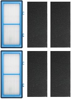 Surpass Oct 2 + 4 Pack Filters for Holmes AER1 HEPA Type Total Air Filter Replacement Filters for HAPF30AT and HAP242-NUC, 2 HEPA + 4 Carbon Booster Filters