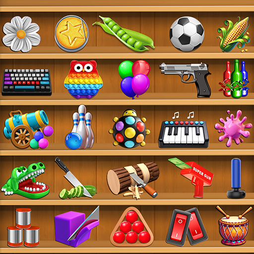 Mini Fidget Toys & Pop It Spiel – Stressabbau Spiele Antistress 3D, Beruhigende Spiele, ASMR Erlebnis Virtuelles Spielzeug für Entspannung und Achtsamkeit