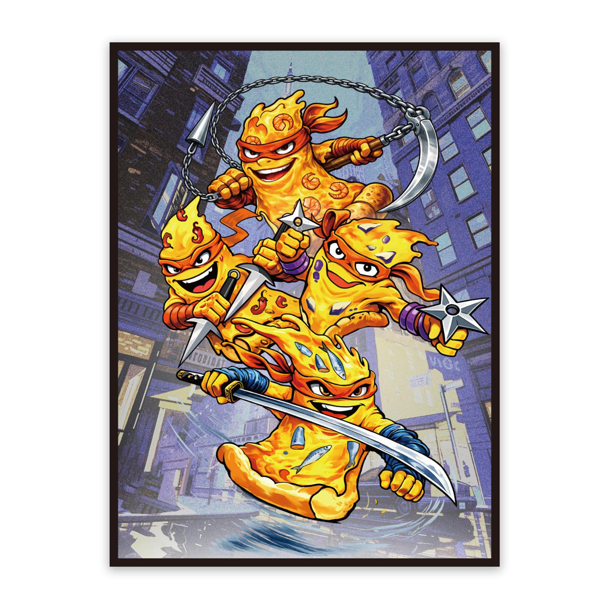 Kabinka MTG Card Sleeves-Turtles 100 Standard Size Pack