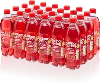 Radnor Spring Sparkling Strawberry & Raspberry Water 24 x 500ml