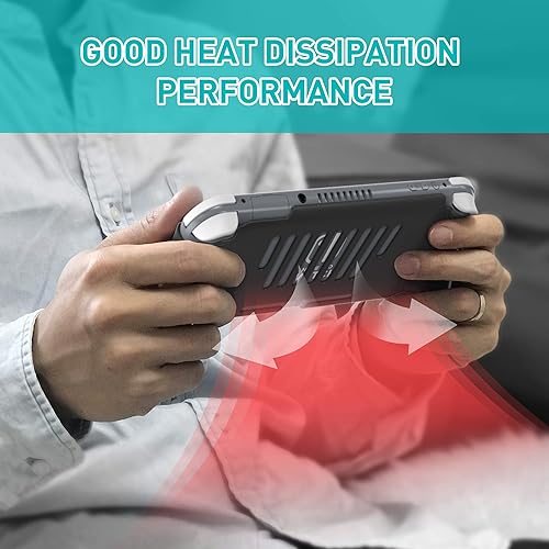 Miniatura 4 de JUSPRO - Funda protectora de mano ergonómica y cómoda para Nintendo Switch Lite accesorios compatibles con Nintendo Switch Lite