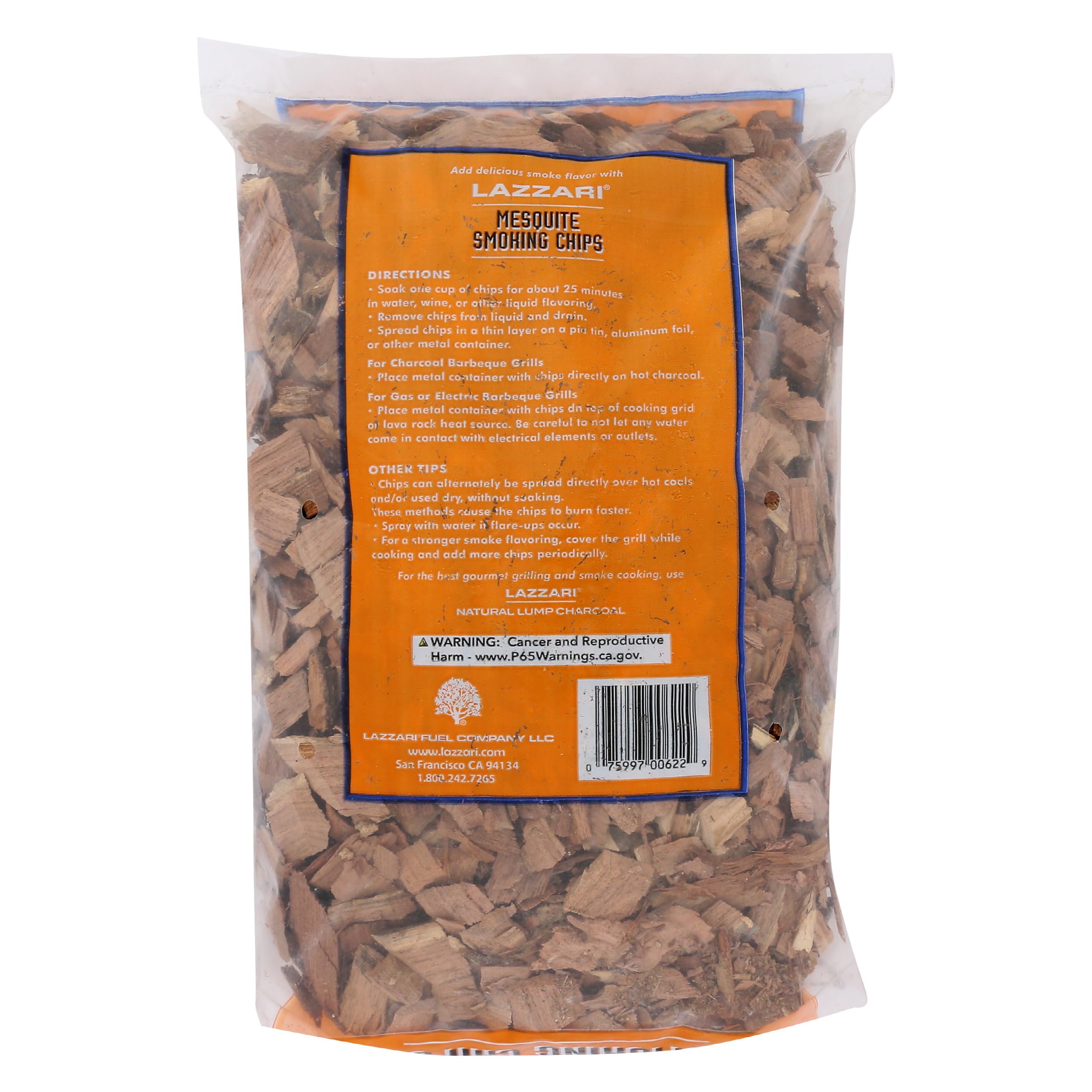 LAZZARI Mesquite Wood Chips, 1 CT