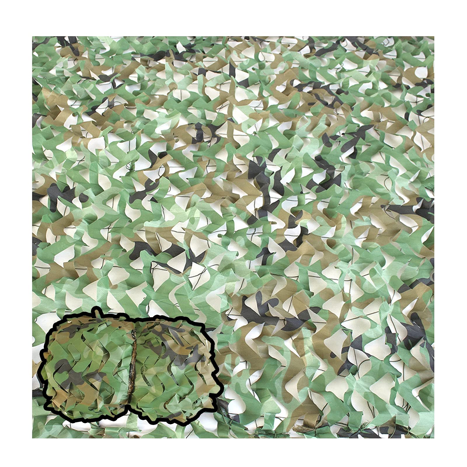 Oudini 5*12M(16.4*39.37Ft) Camo Netting,Camouflage Net,Camo Net,Sun Shade Camouflage Mesh Cover For Hunting Camouflage Shading Birdwatching Photography Camouflage Mesh/5 * 12M(16.4 * 39.37Ft)