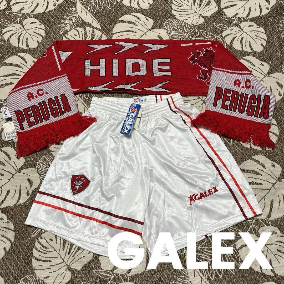 GALEX セリエA ペルージャユニフォーム上下 マフラーセット 中田英寿