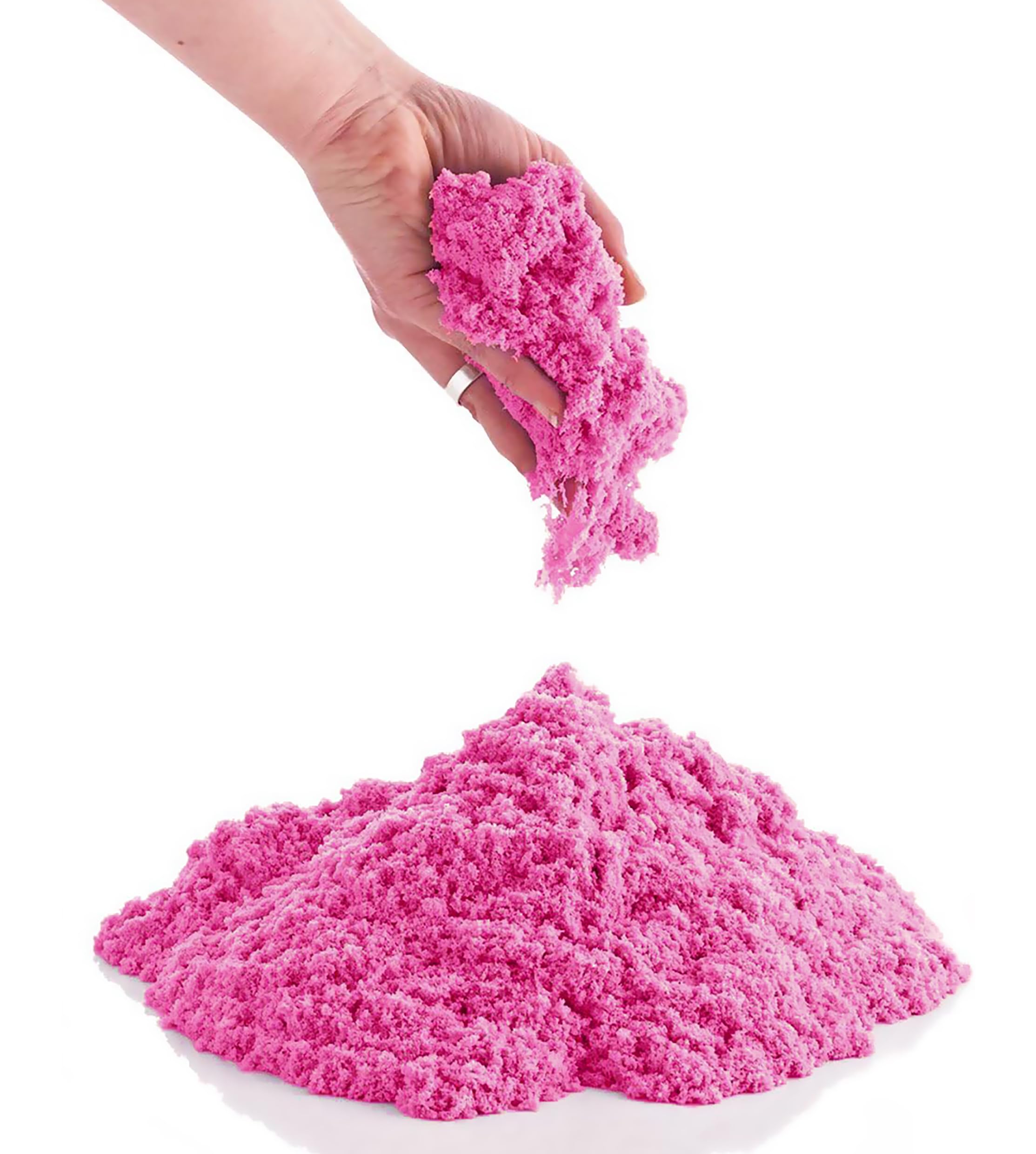 Toyshine Creative Sand for Kids – Natural Sand Kit for Kids Activity Toys | Soft Sand Clay Toys for Kids Boys Girls Without Mould - 500G, Pink (B08R7L7QJ8) Amazon Price History, Amazon Price Tracker