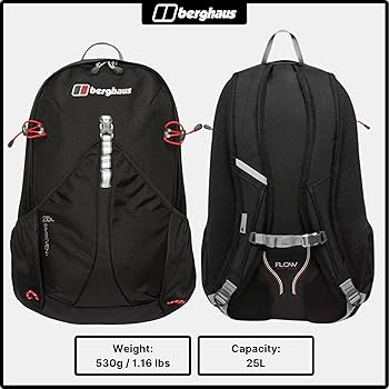 Berghaus Backpack, Black, One Size : Amazon.ca: Sports