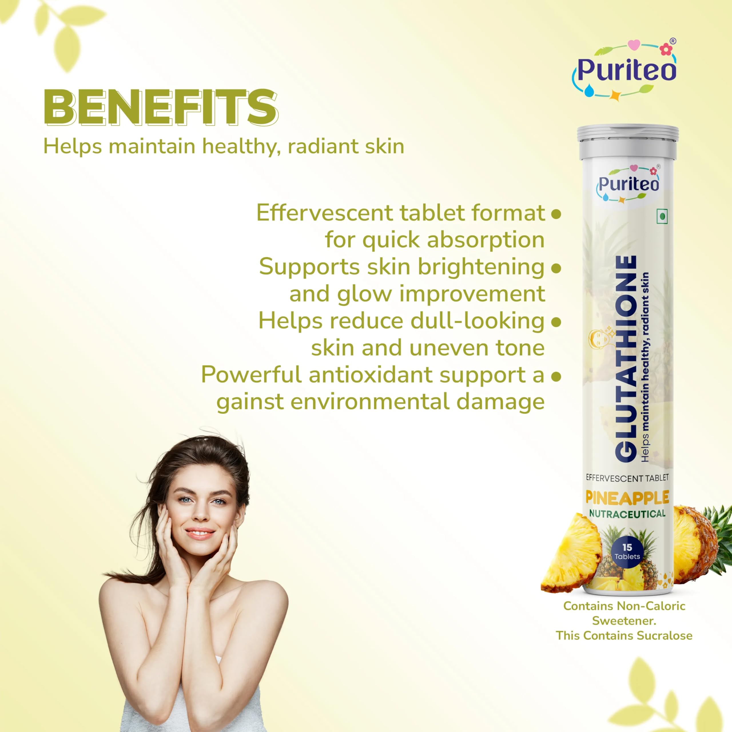 glutathione effervescent tablets benefits Puriteo for Skin | Pack Of 4 Buy More Save More:Double Pack #New BPC-157: Miracle Drug or