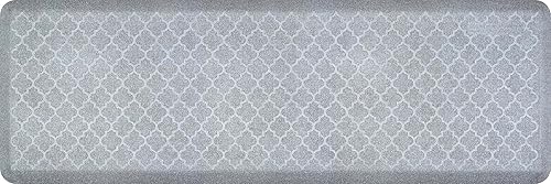 Vista 46 de WellnessMats - Tapete de poliuretano antifatiga con diseño enrejado de 3/4 pulgadas, acolchado cómodo y apoyo para el hogar, cocina, garaje, Antiguo