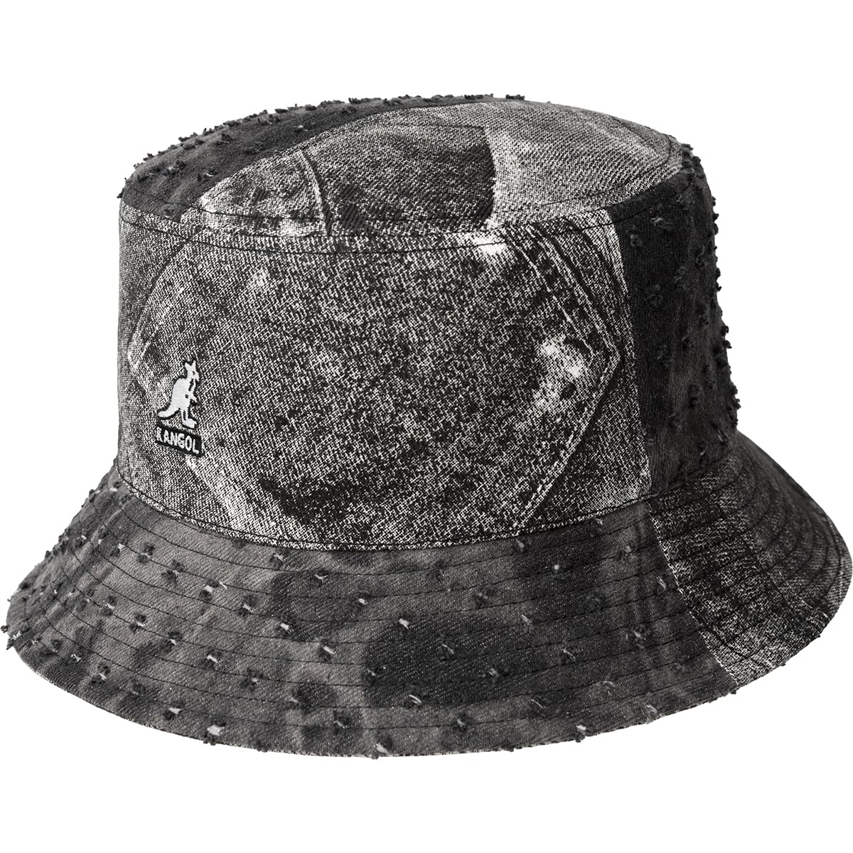 DENIM BUCKET HAT ブラックアイパッチ デニムバケットハット DENIM BUCKET HAT ブラックアイパッチ デニムバケハ
