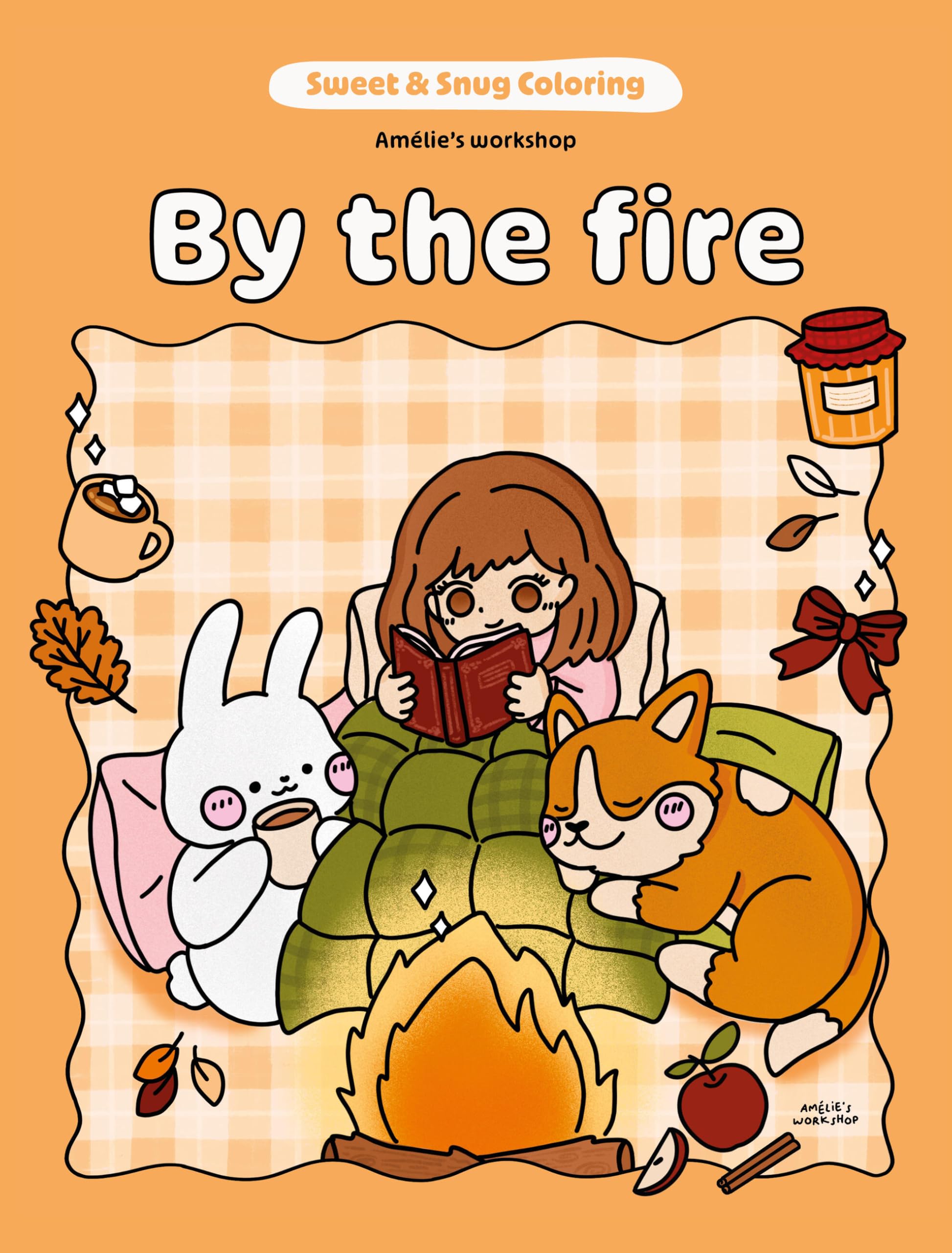 Sweet and Snug Coloring: By the Fire. Workshop 9781761452536 Free Shipping**