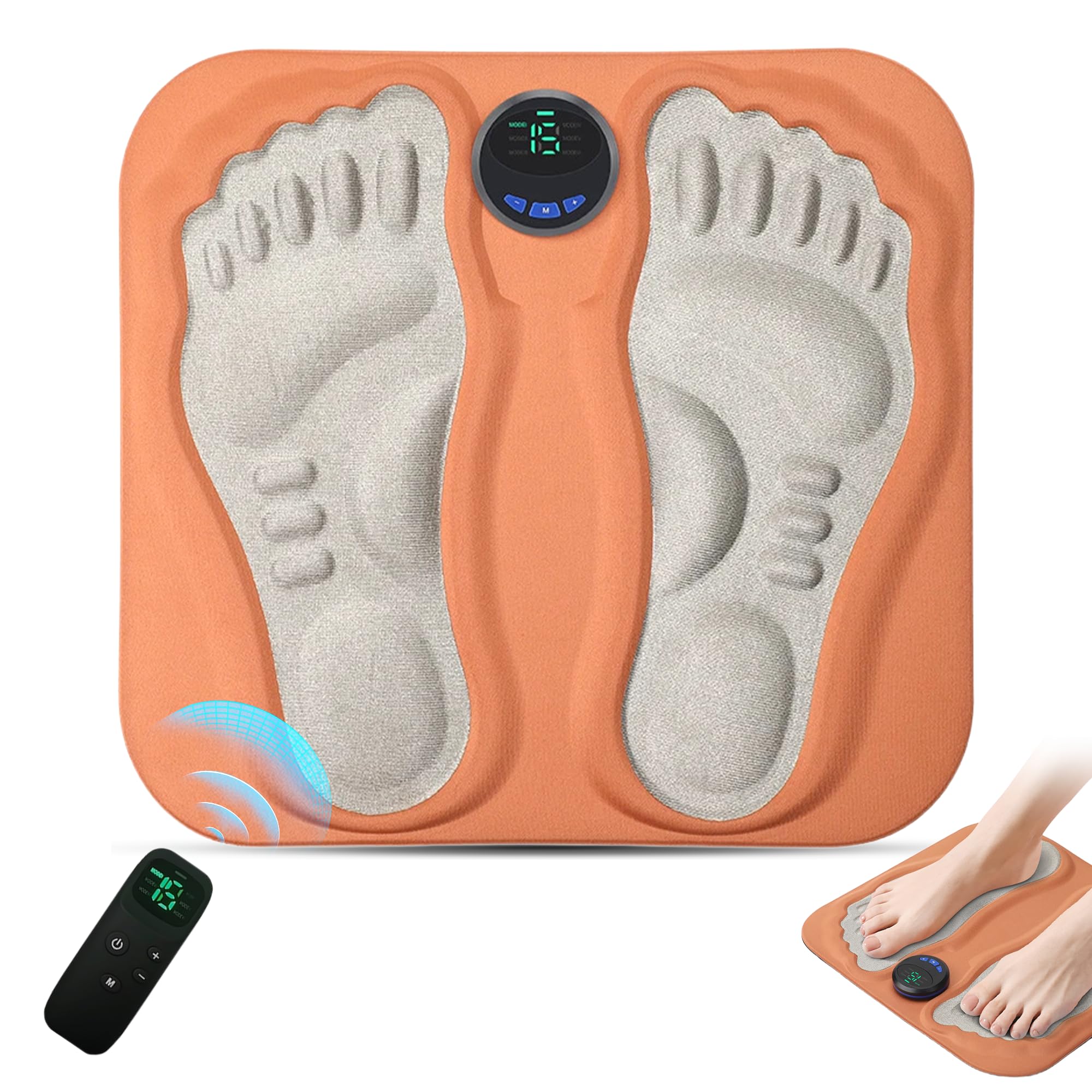 ReNerv3D-Regenerative EMS Fußmassagegerät, Verstellbare Intensitätsstufen