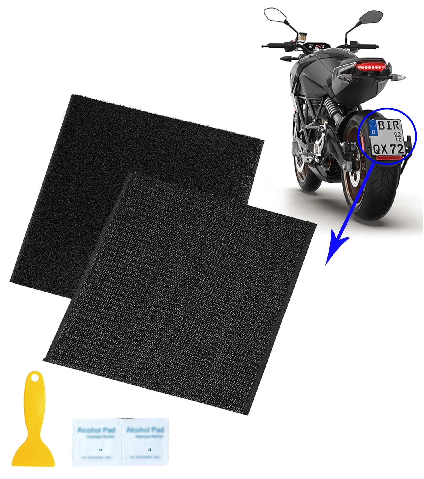 Portatarga Puig 3861N Per Moto Yamaha Tenerè T700 - Foto 9