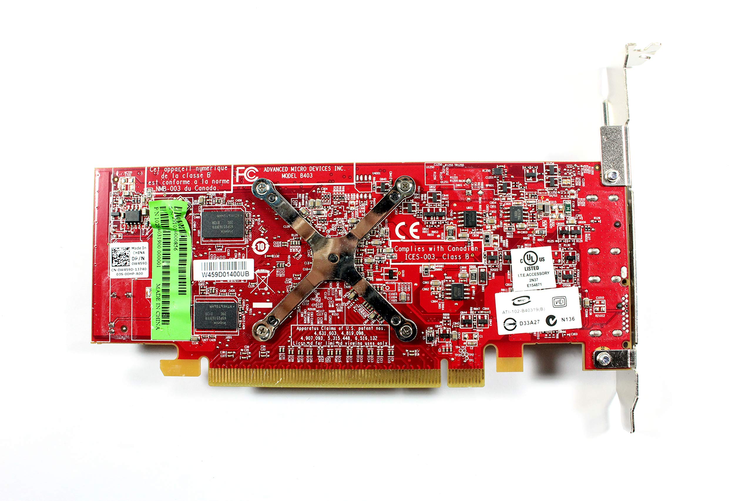 W459d Ati Radeon Hd3470 256mb Video Card 102b4031900 W Fan