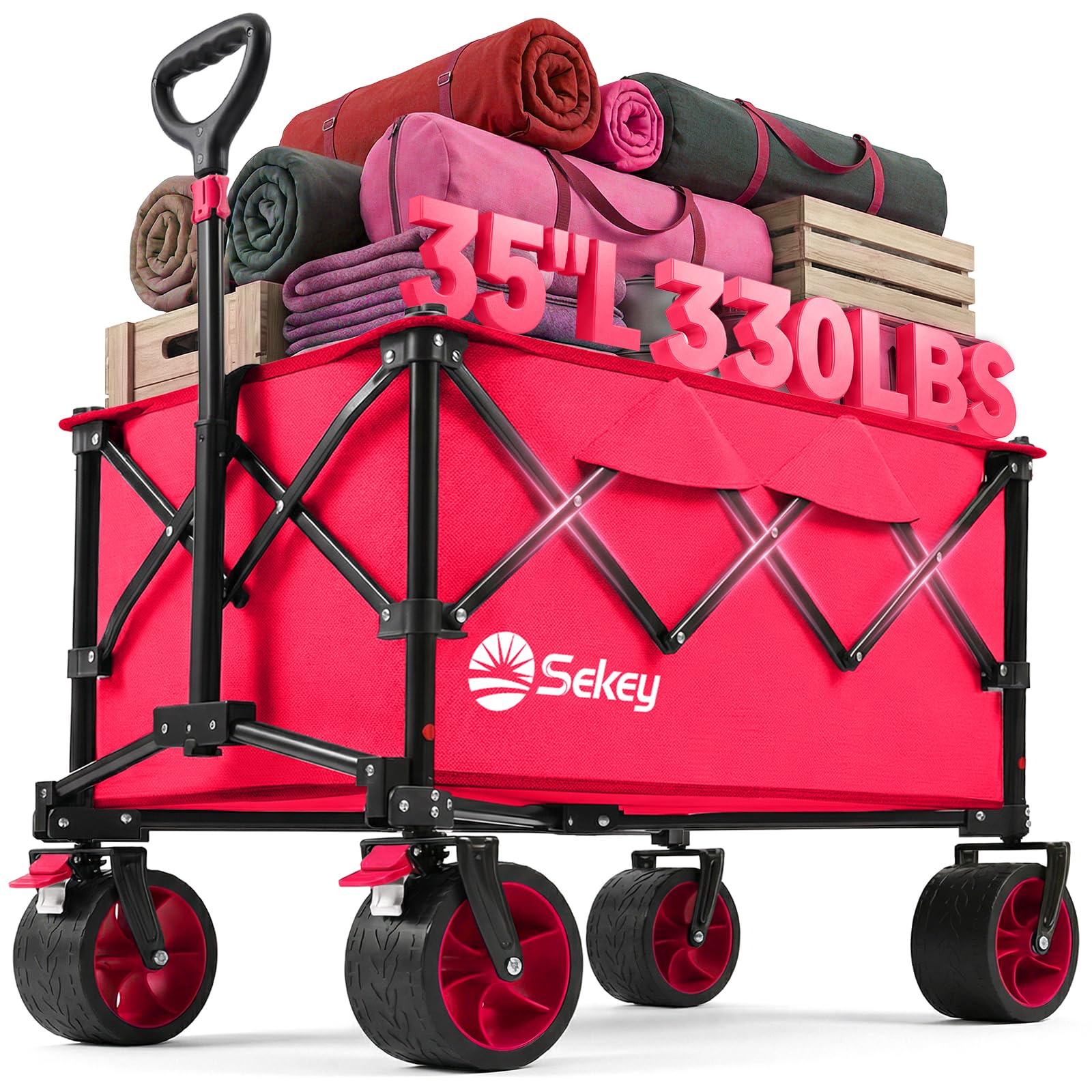Sekey 150L Foldable Wagon