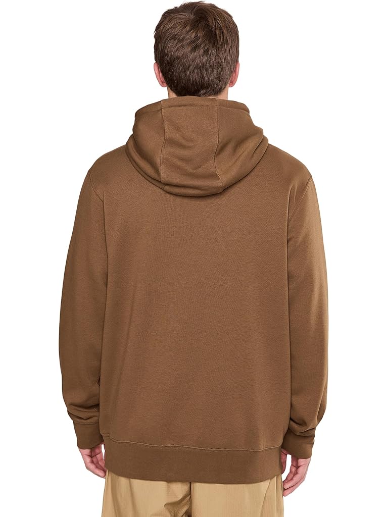 Brown Nike Club Fleece Pullover Hoodie