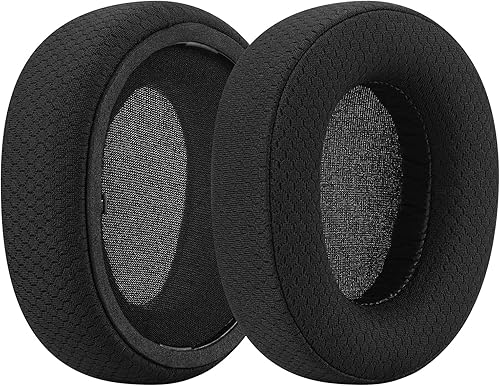 Miniatura 2 de Geekria Almohadillas de repuesto de tela de malla Comfort compatibles con auriculares inalámbricos SteelSeries Arctis Nova Pro, almohadillas para