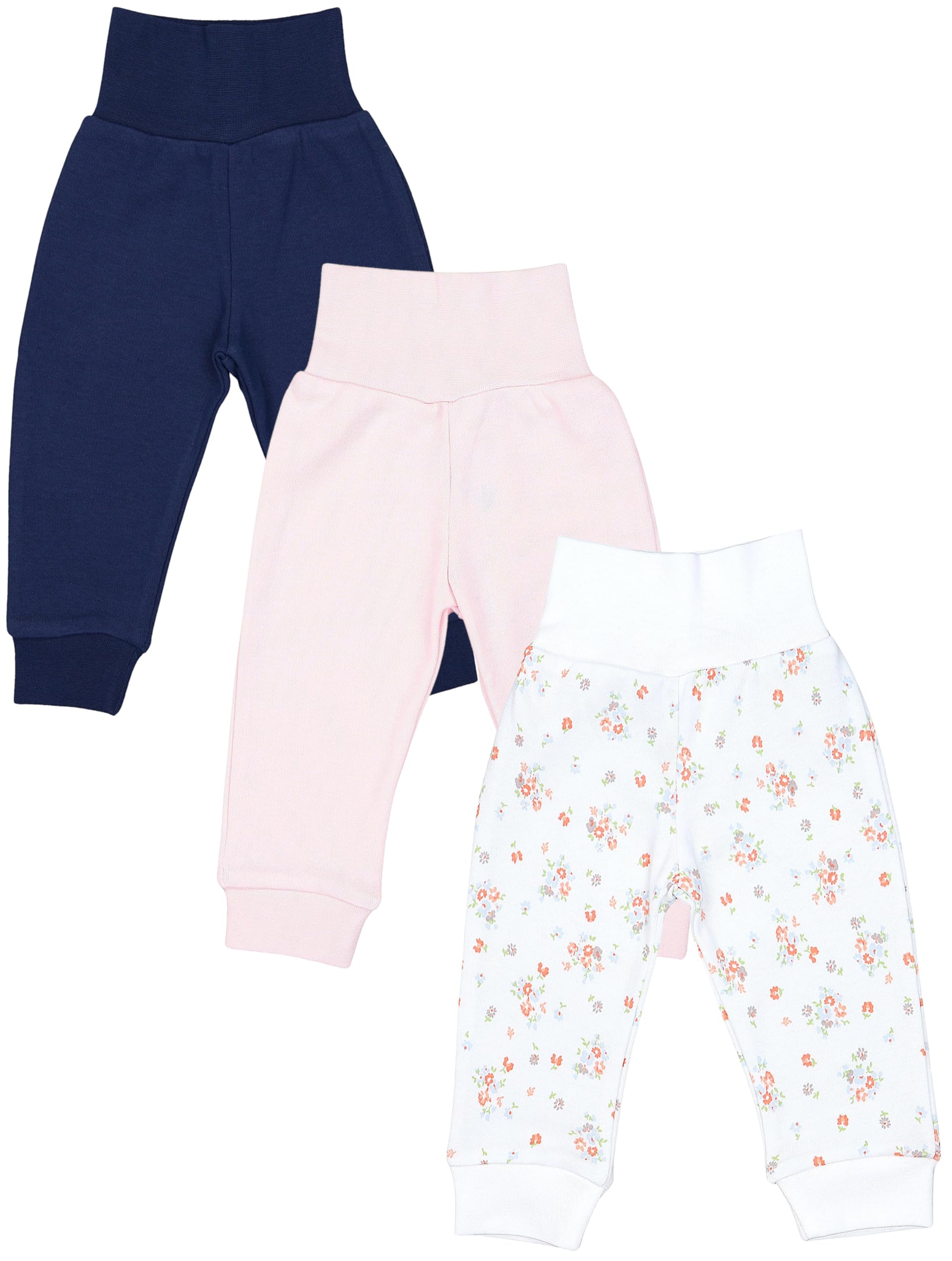 TupTam Pantalon de Jogging pour Bébés Filles, Lot de 3