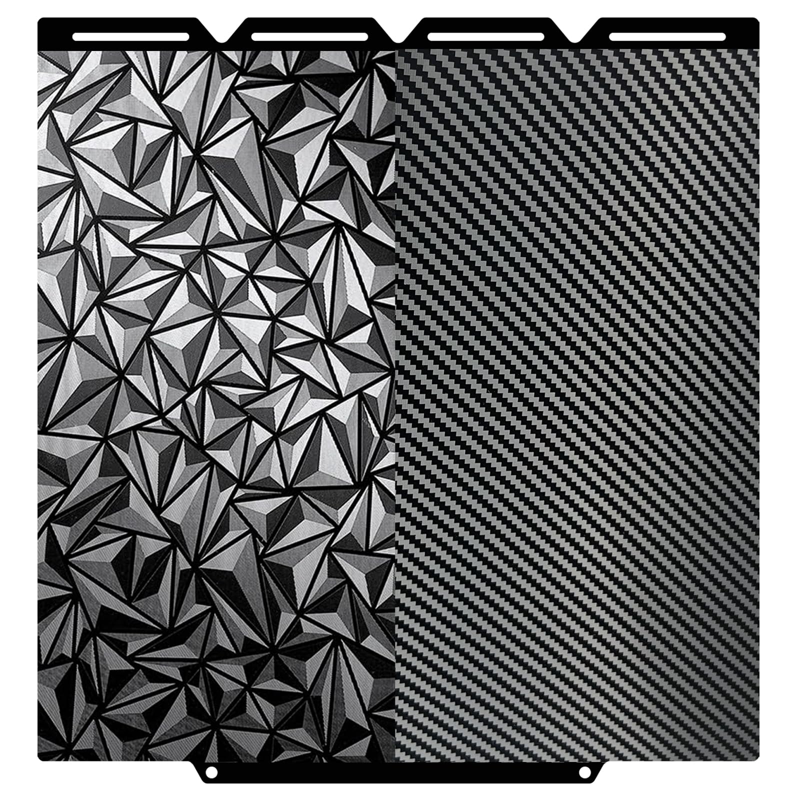 Diamond+Carbon U1 Build Plate for Snapmaker U1 3D Printer, 276x293mm Dual-Sided PEO PET Magnetic Spring Steel Bed U1 Plate, High-Temp Resistant Printing Surface for Snapmaker U1 3D Printer Accesseries-picture-13
